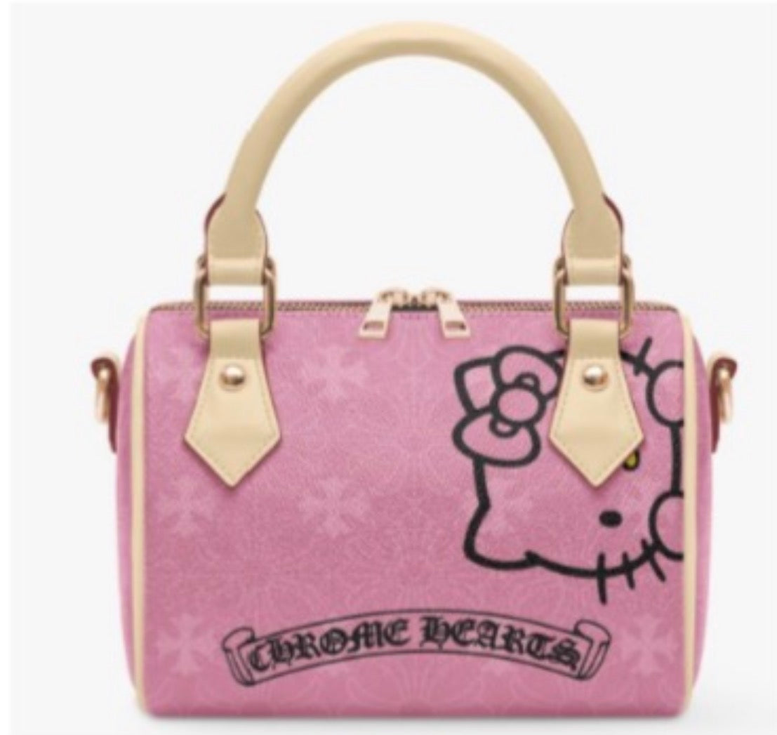 Pink HK Chrome Hearts Bag