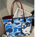 Blue Camo HK Tote